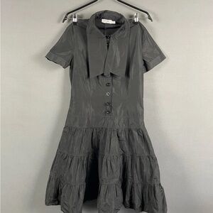 Moschino Black   Button-Up Midi Dress